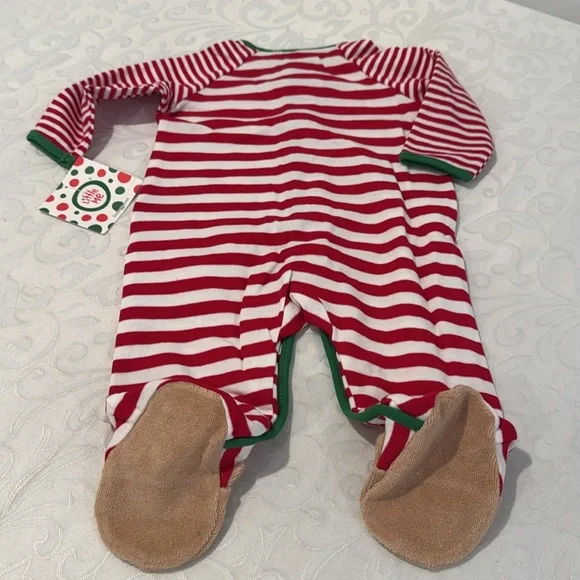 Little Me Holiday Sleeper. Size 3 months. - Picture 6 of 8